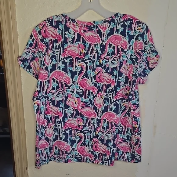 Caribbean Joe Flamingo Top NVTN 255 - Picture 5 of 5